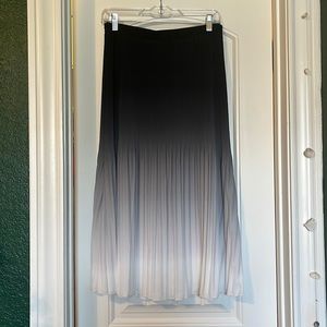 ADRIANNA PAPELL MEDIUM OMBRÉ MAXI SKIRT